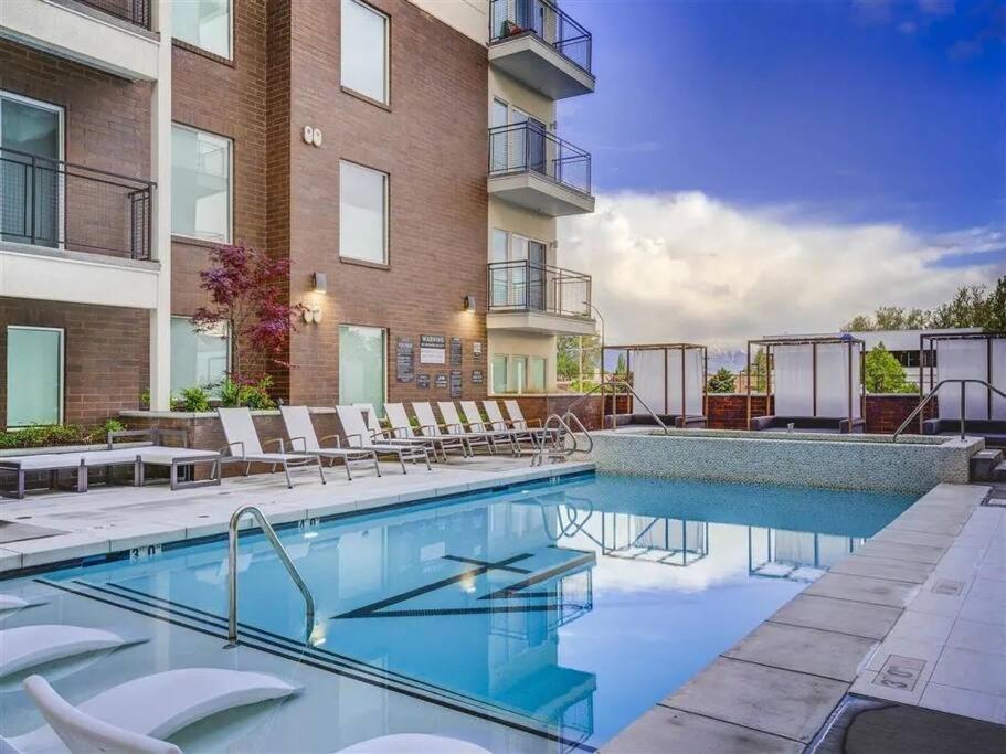 Luxurious Retreat In Slc Lägenhet Salt Lake City Exteriör bild