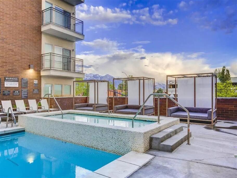 Luxurious Retreat In Slc Lägenhet Salt Lake City Exteriör bild
